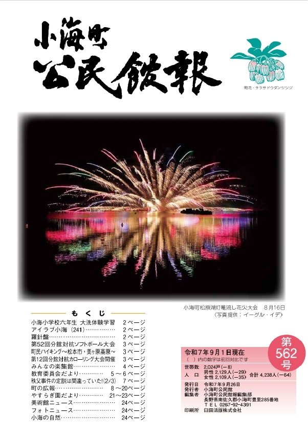 小海町公民館報